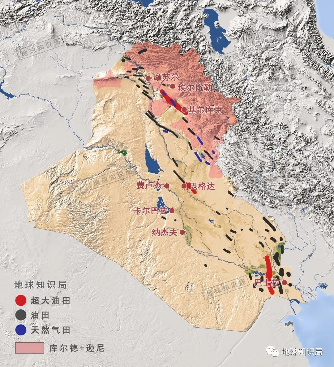 伊拉克降水分布图图片