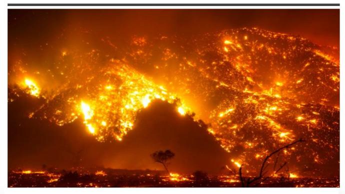 加州大火又双叒失控，2.5万民众紧急撤离