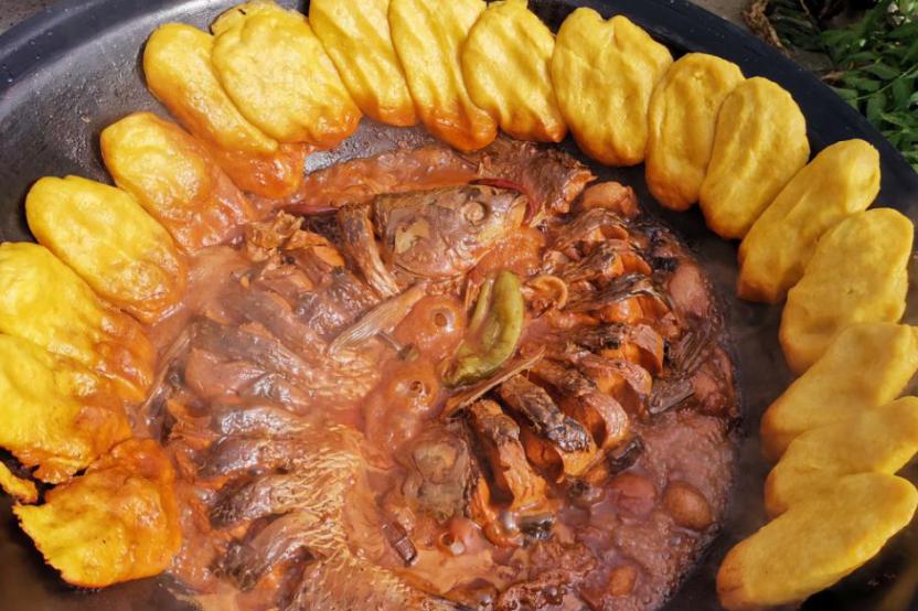 舌尖上的雄县金饼银鱼