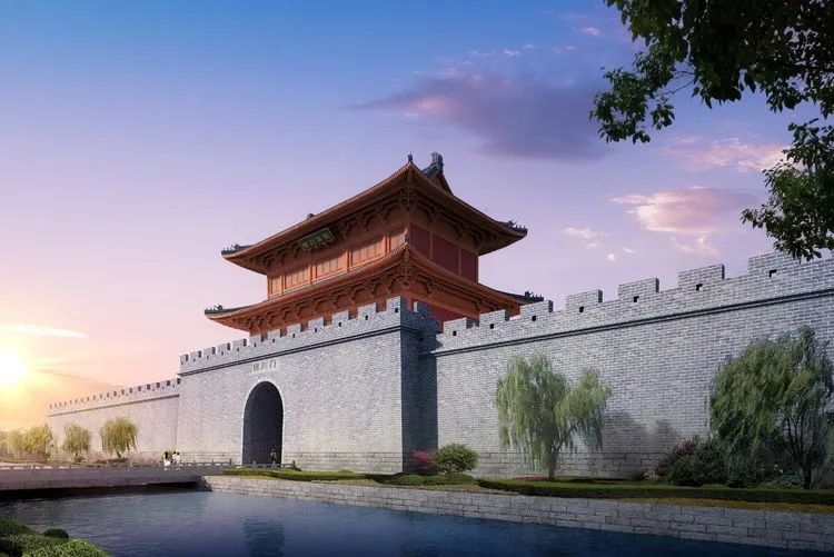 在章丘,老城区建筑群落的"城门文化"别具特色.