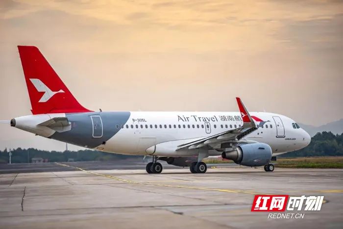 初次亮相你好湖南航空