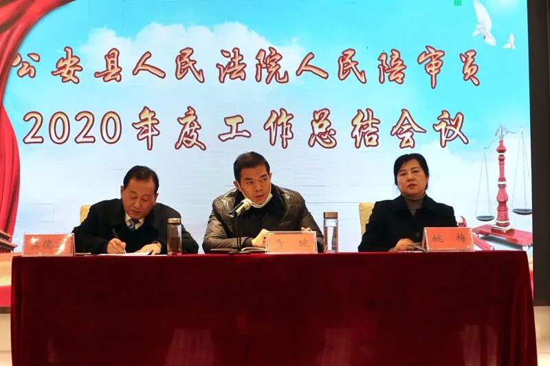 年度工作总结会,院党组成员,副院长雷玻,审委会专委龚德宏出席会议
