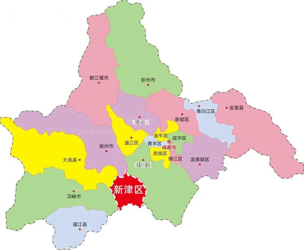 宣告成都市新津县正式成为历史