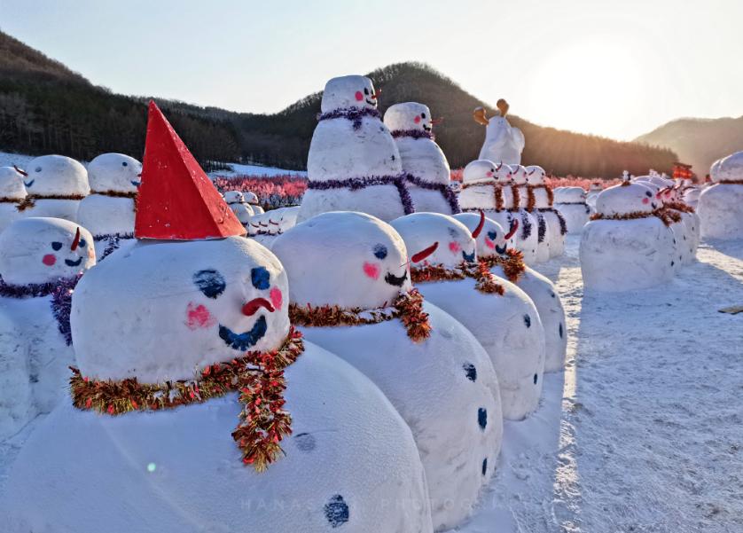 城堡萌鹿雪人派对雪山漂流神鹿峰童话雪世界明日开园