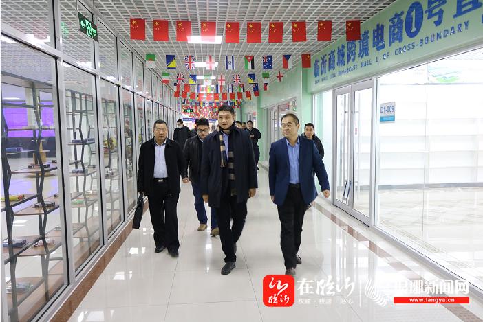 省商务厅调研组赴临沂商城工程物资市场调研
