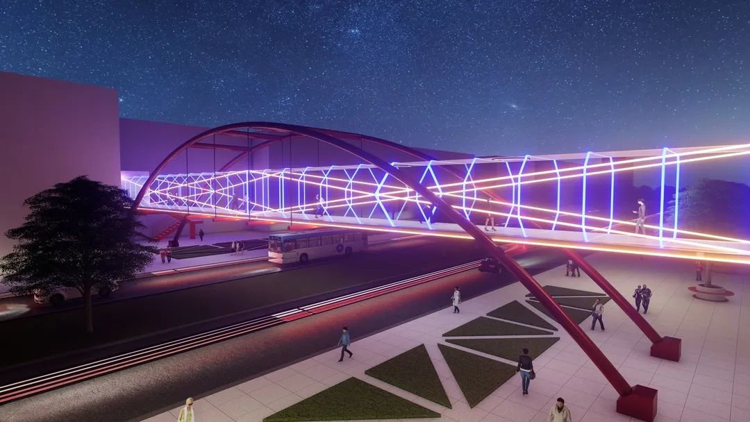 "渭"桥助力,选出你心目中的长安大学跨汽车试验场人行天桥!