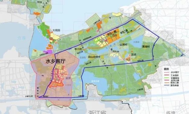 金泽古镇地图图片