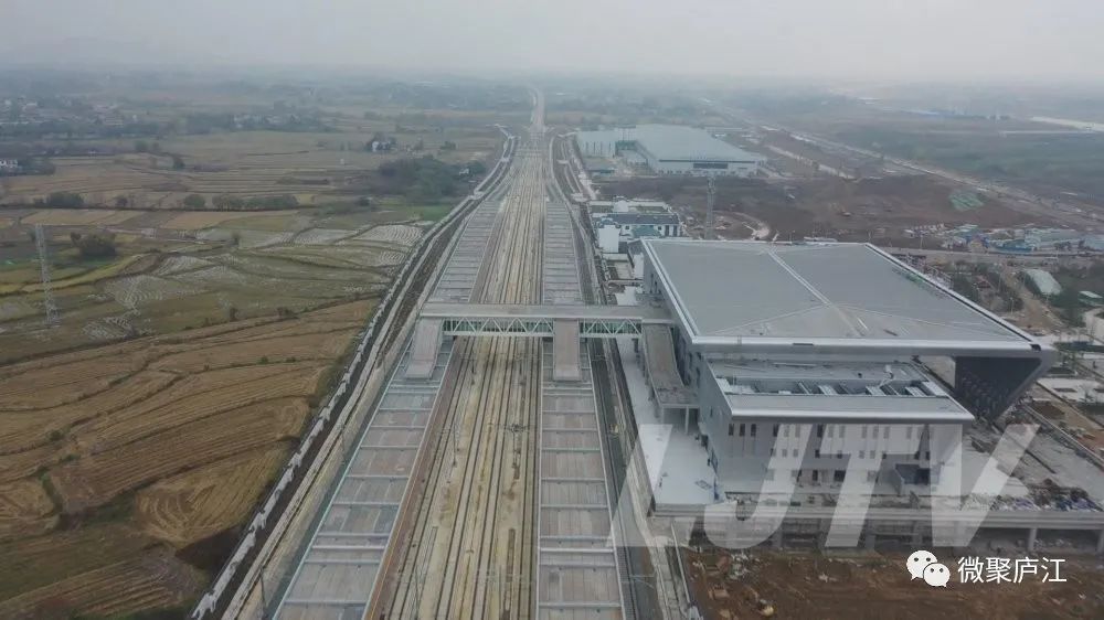 拭目以待合安高铁庐江西站项目完工