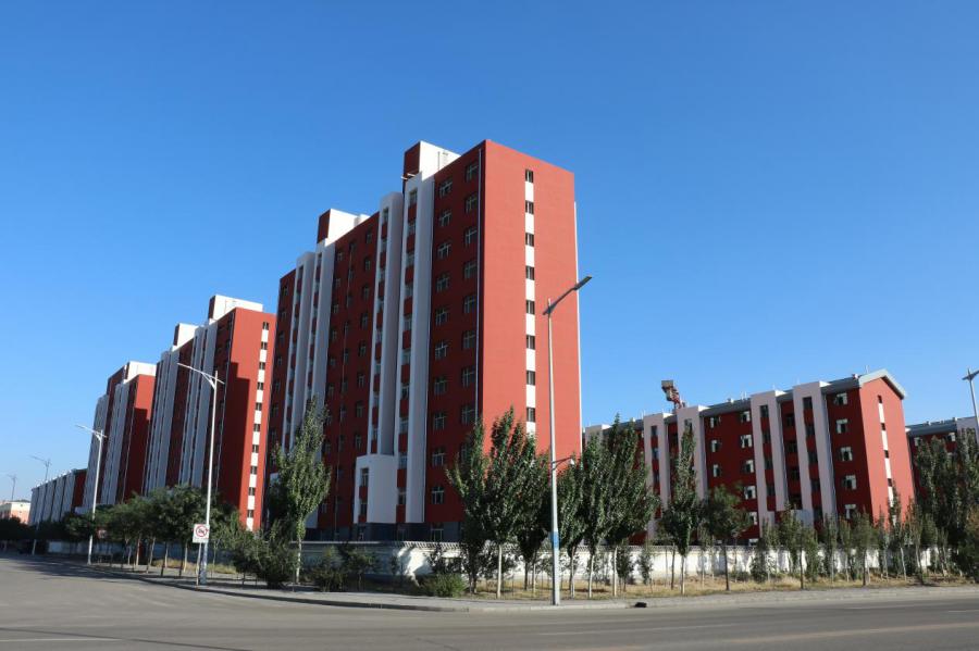 城市目光出棚进楼居民迎来新生活