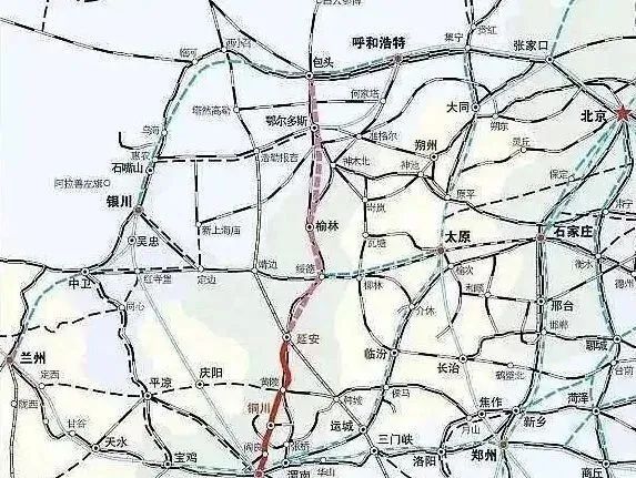 鄂尔多斯至榆林至延安高铁有新进展!