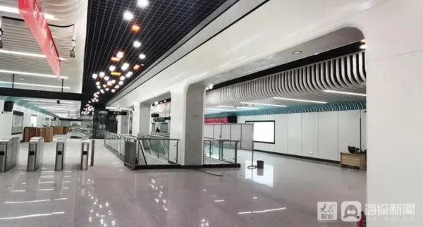 济南地铁2号线腊山站图片