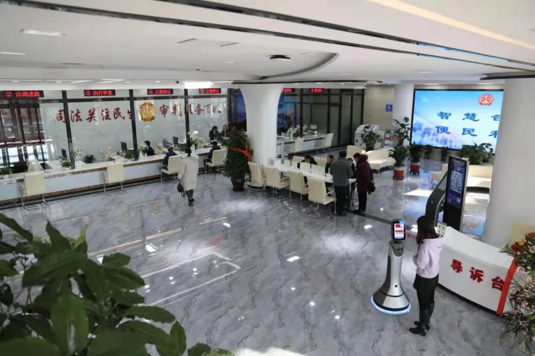 图说丨张家口桥东区一站式诉讼服务大厅,自助终端机,帮您来立案!