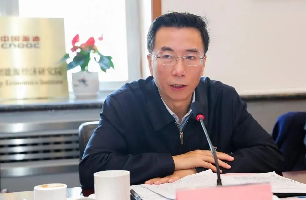 打造海油智库汪东进与中国海油集团能源经济研究院干部员工座谈