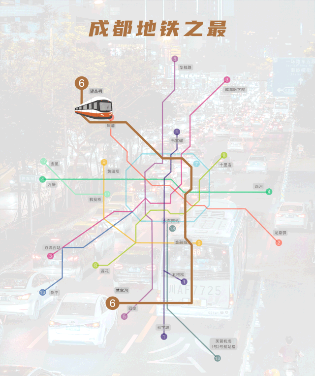设站56座！全国最长全地下地铁线开通运营，巴适滴很！