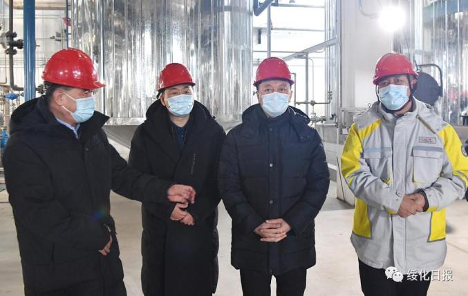 曲敏深入国投生物能源海伦有限公司检查指导企业安全生产工作