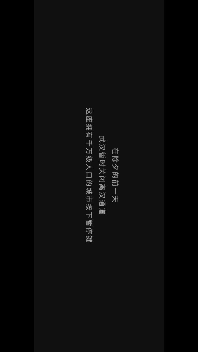 谨以此片献给我们一起走过的2020