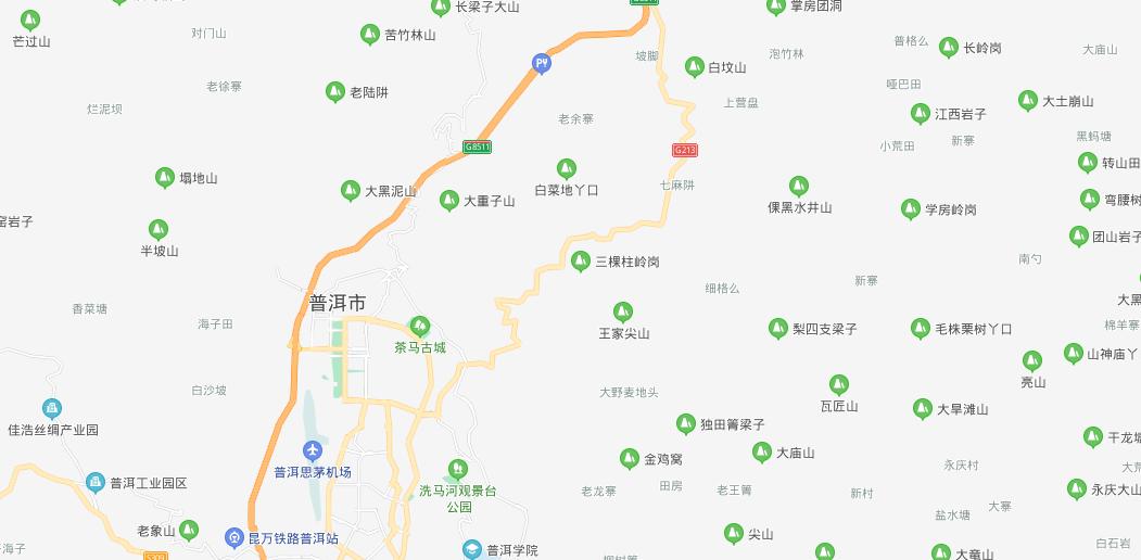 普洱渡人口_普洱地图(3)
