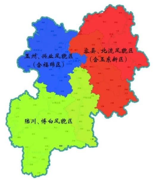 玉林玉州区分界图片
