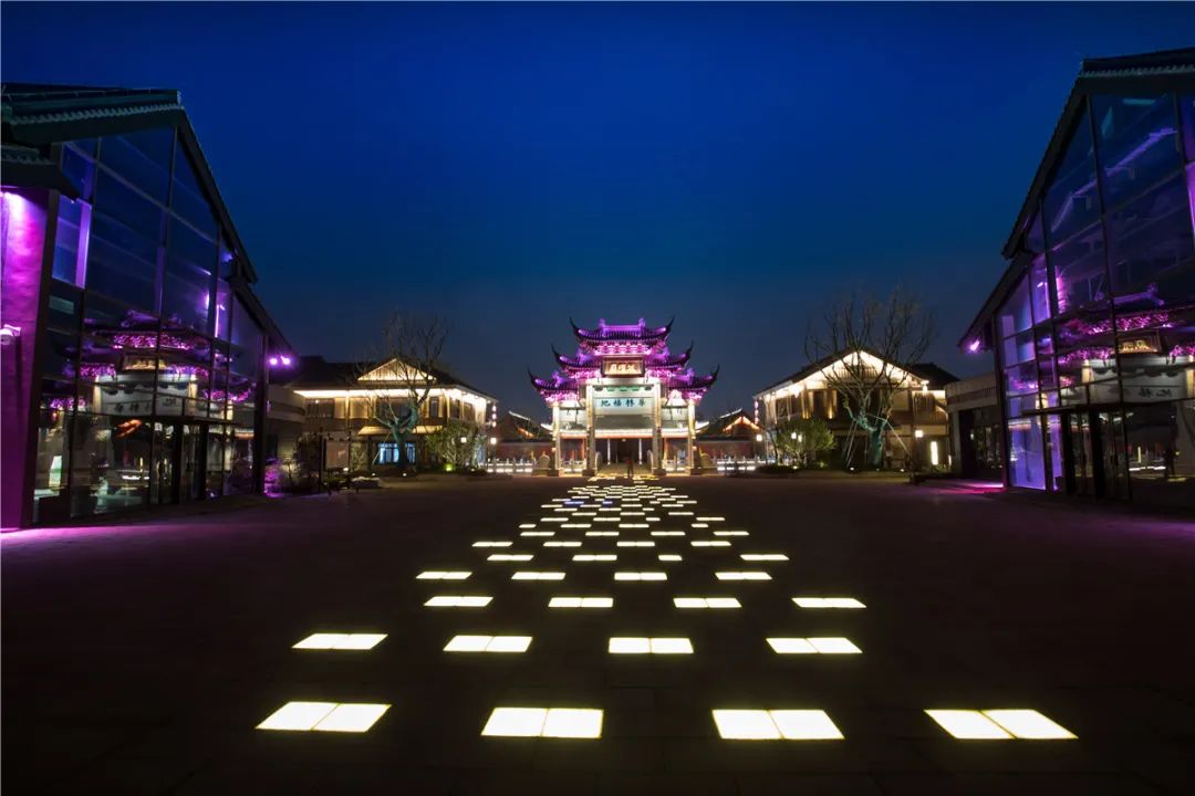 华灯初上看溧水城隍庙夜色有多美