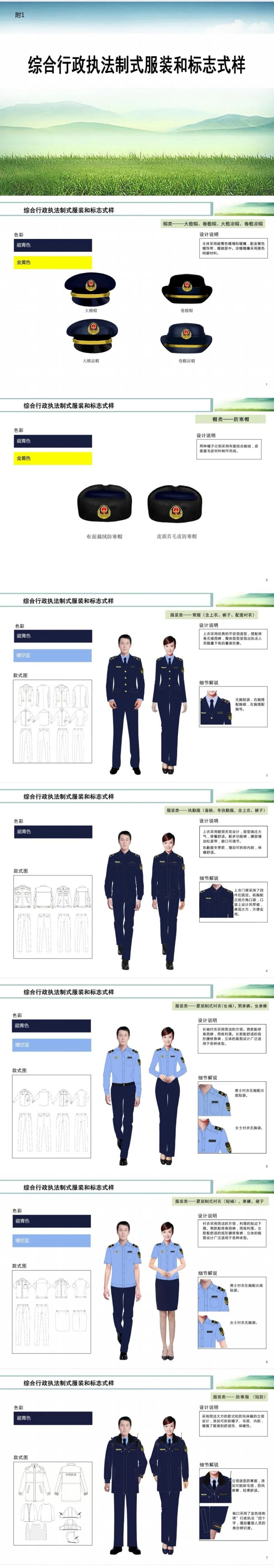 定了市场监管综合行政执法制服长这样