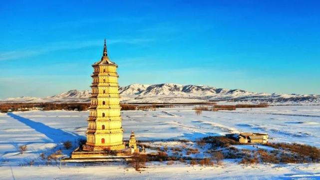 当大雪落满巴林右旗是一种怎样的美