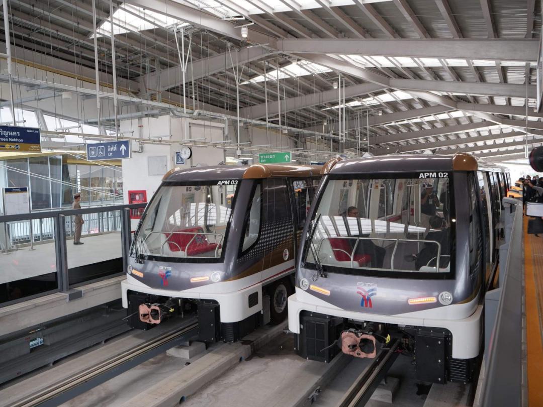 泰国总理巴育出席曼谷捷运金线开通仪式_澎湃号·政务_澎湃新闻-the p