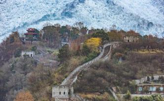 羅學成：江南長城雪景圖