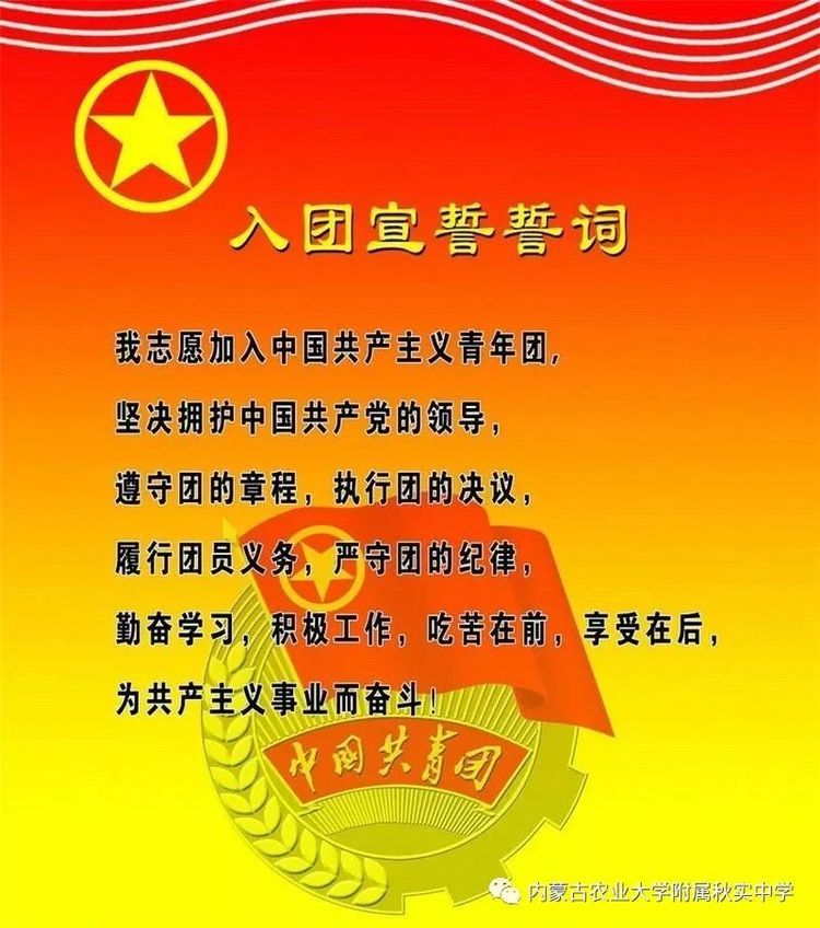 大庆市第三十二中学团总支2020年12月9日入团宣誓活动