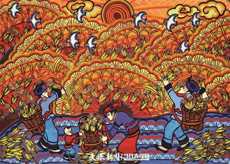 中国三大农民画派有一派在贵州