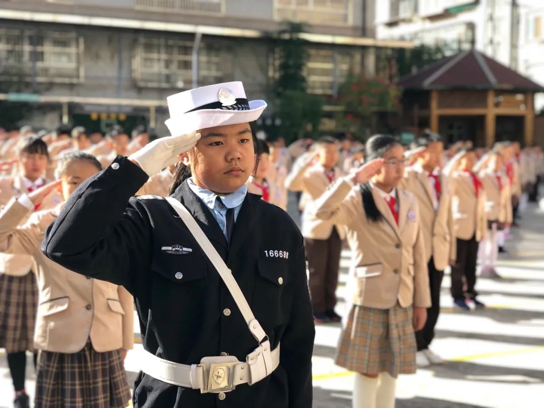 校园圈丨求实小学除了交通手势大课间还有更厉害的