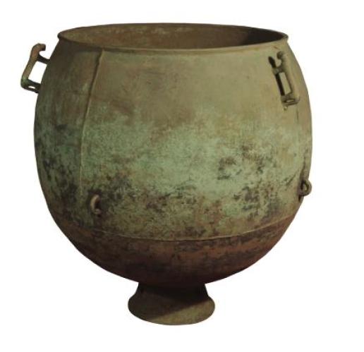 跟着文物游武威(29)|| 带您走进市博物馆,了解这只青铜鍑