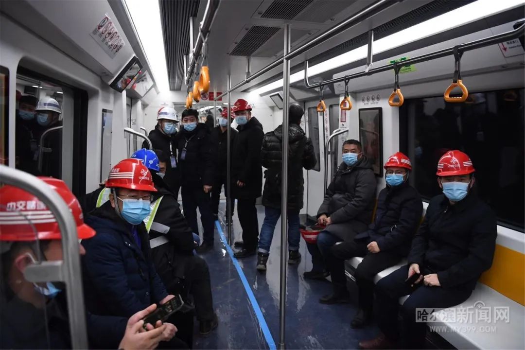 哈尔滨地铁两条新线车通四座换乘站亮相丨实地亲测超便利