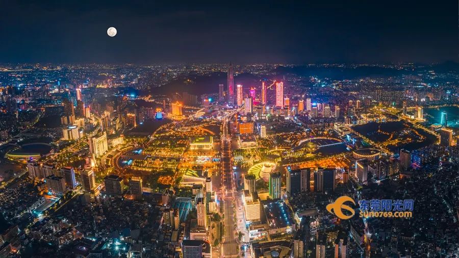 这个角度俯瞰东莞天际线你肯定没看过