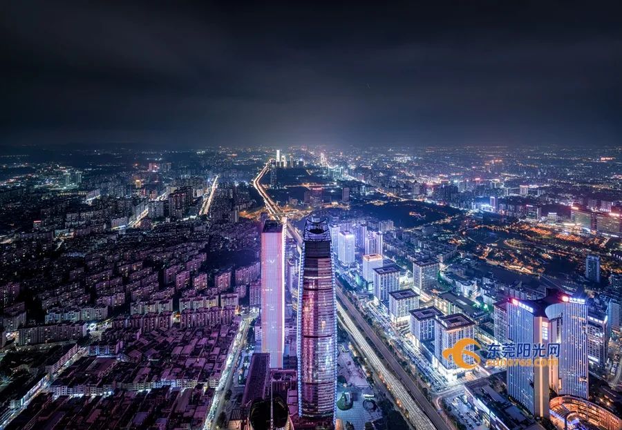 这个角度俯瞰东莞天际线你肯定没看过