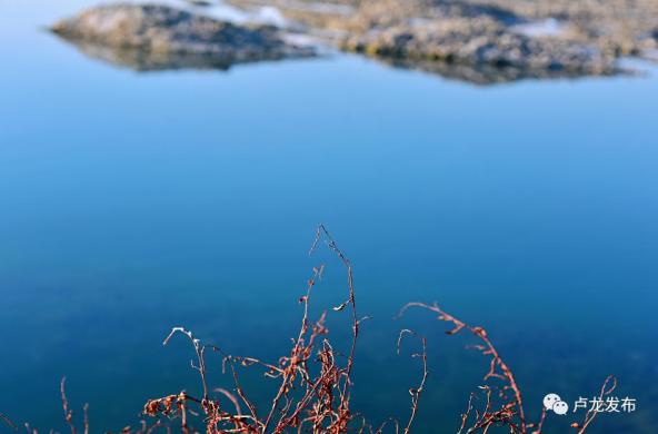 卢龙县青龙河畔温柔静美享冬日