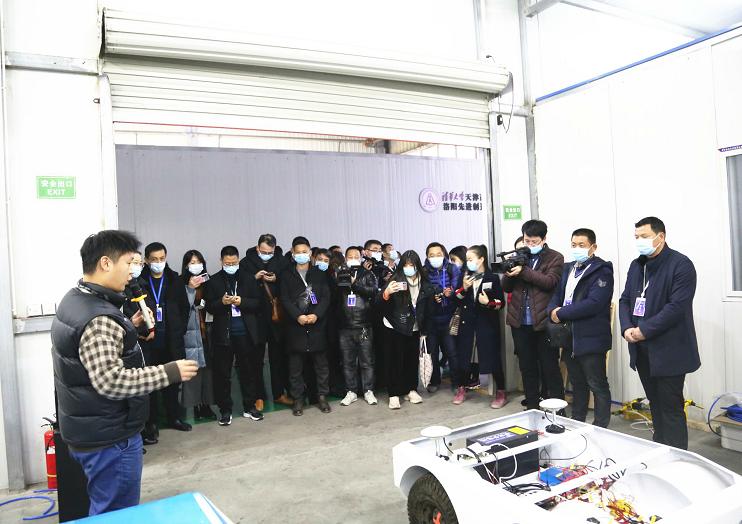 创新洛阳都市圈媒体记者走进清洛基地