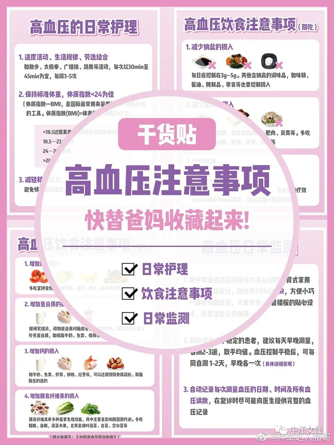 高血压注意事项mark