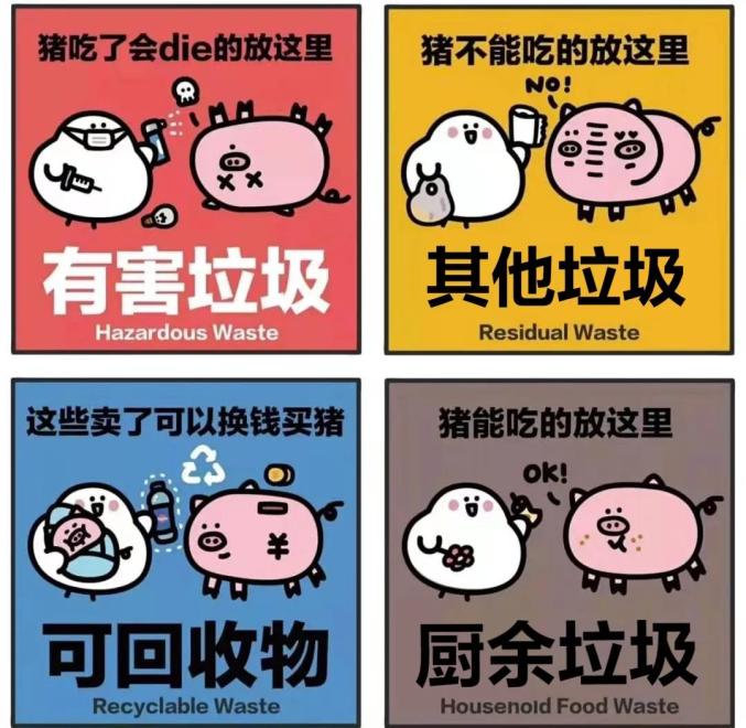 垃圾分类见圾行动环保一触冀发