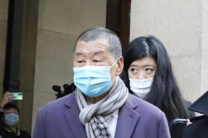 黎智英又进去了