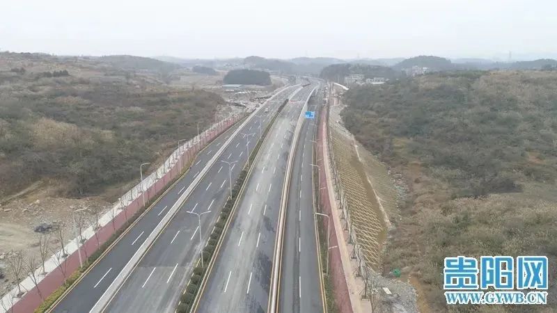 贵阳贵安路网互联互通建设项目中的3条道路:宾阳大道延伸段(一期)