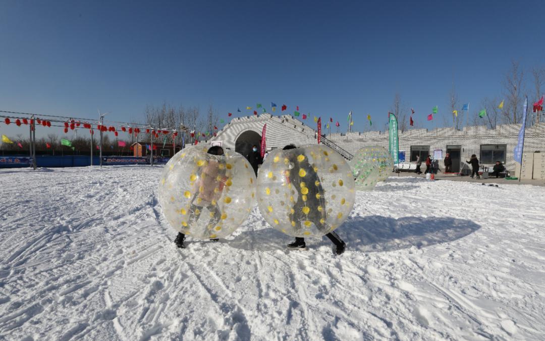 巨鹿滑雪场图片