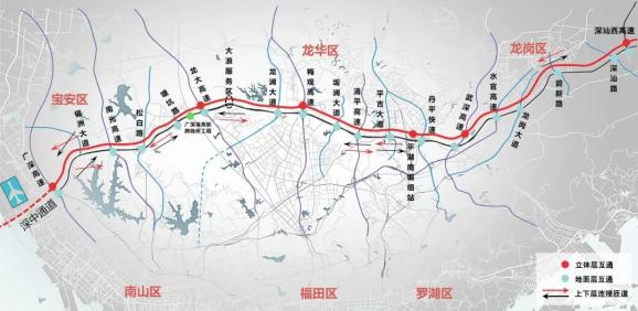 新年开工首日深汕铁路深圳机荷高速改扩建工程同时开工
