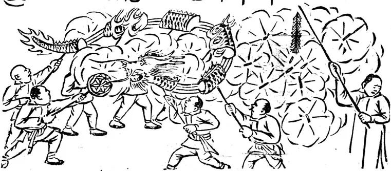 有图有真相,100年前的新年怎么过