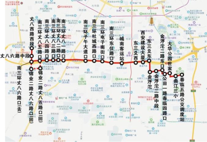 公交192路全程路线图图片