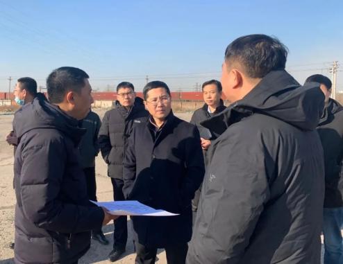 丰南区领导调研闲置地块情况