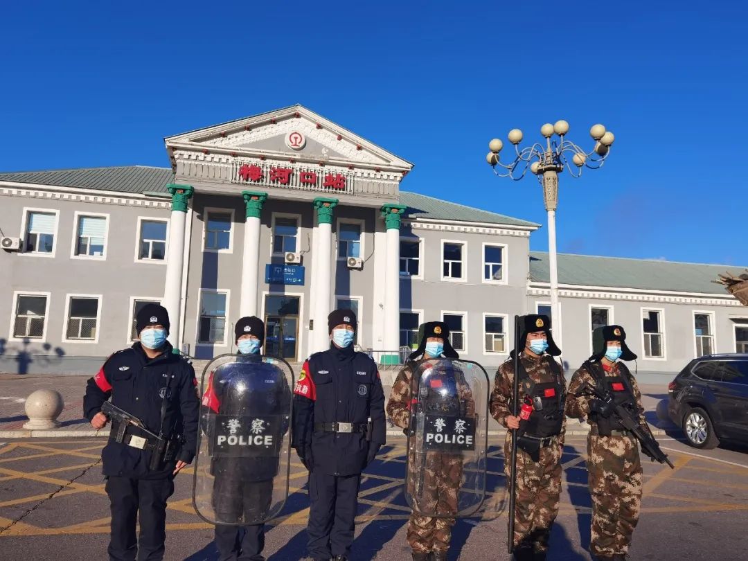 为确保全域旅游示范区元旦节日期间安全,作为梅河口警队特殊力量的