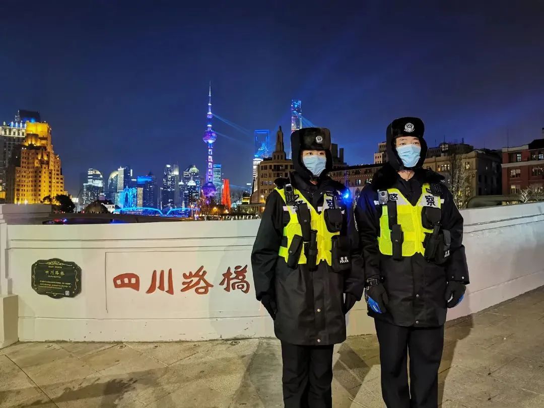 太飒了!元旦期间他们坚守岗位守护虹口城区