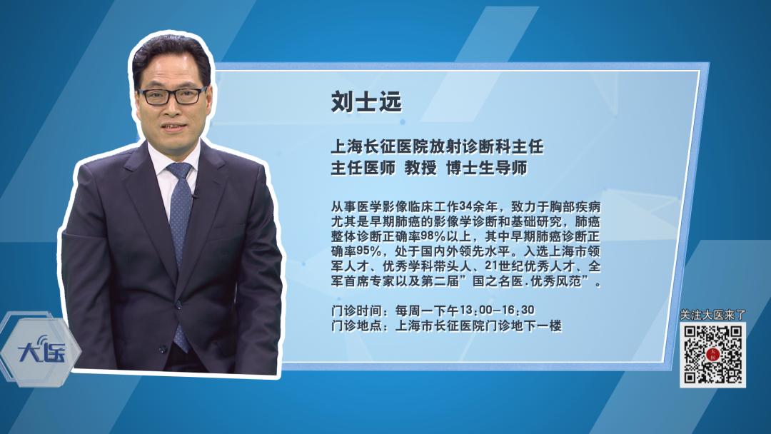 媒体聚焦放射诊断科刘士远说说肺结节那些事儿