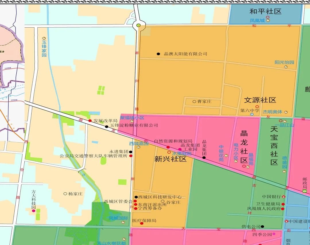 宁晋县城区街道地图图片