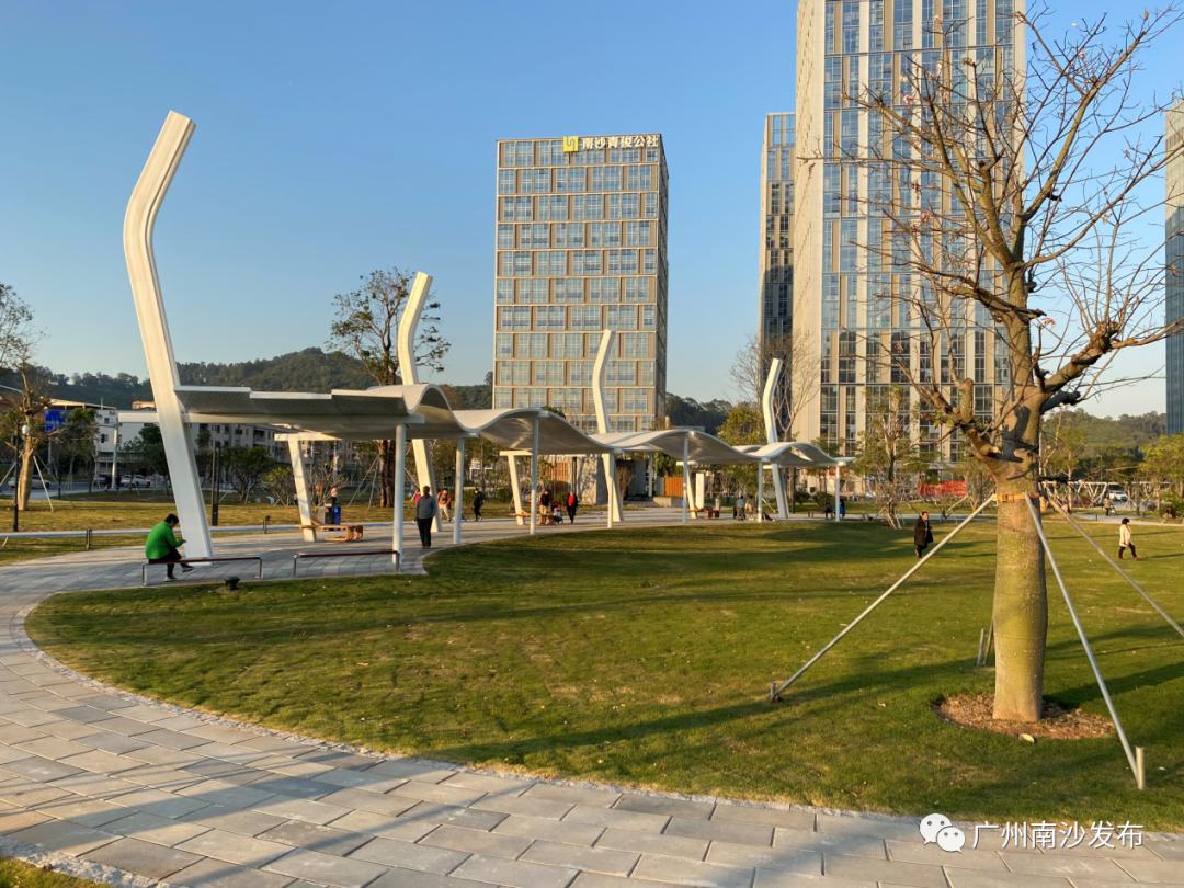 哇南沙綠軸公園這麼美